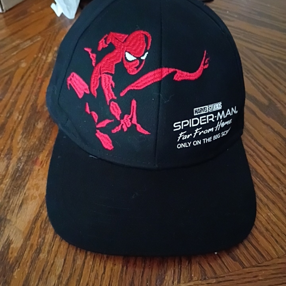 Marvel Spider-Man Black Cap